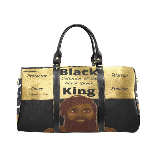 Celebrate!! Black King New Waterproof Travel Bag/Large