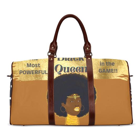 Cinnamon Black Queen - Waterproof Travel Bag/Large